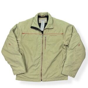 VTG Timberland Outdoor Performance Nylon Insulated‎ Work Jacket Small **Read